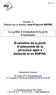 Évaluation de la perte d autonomie de la personne âgée à domicile et en EHPAD.