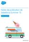 Notes de publication de Salesforce Summer 15