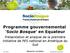 Programme gouvernemental 'Socio Bosque' en Equateur