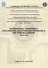 INTERNATIONAL CONFERENCE EXPLORATION, EDUCATION AND PROGRESS IN THE THIRD MILLENNIUM - Abstracts -