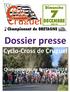 Dossier presse. Cyclo-Cross de Cruguel. 1 Présentation