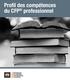 Profil des compétences du CFP professionnel