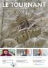 LE TOURNANT Informations sur la dépression et les troubles anxieux I Numéro 8