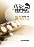 02 O C T O B R E 052014 PROGRAMME