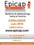 www.epicap.com Zi des Six Mariannes rue des Entrepreneurs 59124 ESCAUDAIN