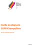 Guide du stagiaire CUFR Champollion. Année universitaire 2014 2015