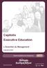 Capitolis Executive Education. L Essentiel du Management