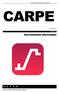 CARPE. Documentation Informatique S E T R A. Version 2.00. Août 2013. CARPE (Documentation Informatique) 1