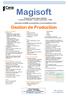 Magisoft. Progiciel de gestion intégré modulaire (Gestion de Production Gestion Commerciale CRM) Gestion de Production