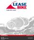 make life easier Lease Bike 105, rue de l Abbé Groult 75015 Paris info@leasebike.fr