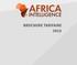 Décryptage des pouvoirs économiques et politiques du continent africain à travers 5 titres de référence
