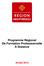 Programme Régional De Formation Professionnelle À Distance
