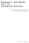 Rapport mondial sur la communication