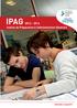 IPAG 2013-2014 Institut de Préparation à l Administration Générale