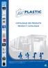 CATALOGUE DES PRODUITS PRODUCT CATALOGUE