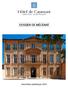 Hôtel de Caumont. Centre d Art - Aix-en-Provence DOSSIER DE MÉCENAT
