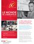 le monde de l hémophilie Édition spéciale La FMH célèbre 50 ans consacrés à améliorer le traitement pour tous www.wfh.org