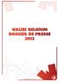 WALIBI BELGIUM DOSSIER DE PRESSE 2012
