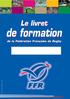 Le livret. de formation. de la Fédération Française de Rugby. Photos I. Picarel - P. Rouzières - P. Capelle
