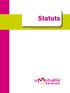 Statuts. actualisés après l Assemblée générale des 14 et 15 juin 2013