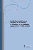 Les droits des personnes atteintes de la maladie d Alzheimer ou de maladies apparentées Guide pratique
