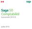 Sage 50 Comptabilité (Lancement 2015.3)