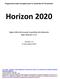 Programme-cadre européen pour la recherche et l innovation. Horizon 2020. Lignes directrices pour la gestion des données dans Horizon 2020