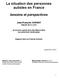La situation des personnes autistes en France
