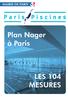 Plan Nager à Paris LES 104 MESURES