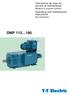 Instructions de mise en service et maintenance Moteurs à courant continu. Operating and maintenance instructions DC machines DMP 112 180