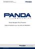 Panda Managed Office Protection. Guide d'installation pour les clients de WebAdmin