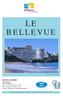 LE BELLEVUE. Javalquinto 64200 Biarritz Tél. + 33 (0) 5 59 22 37 00 Fax + 33 (0) 5 59 24 14 19 E.mail : Biarritz.Tourisme@biarritz.