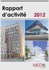 Rapport d activité 2012