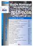 2013-2014. Au sommaire de ce guide : Formation Cadres. Règlement du Service Territorial de Formation. Page 02-03