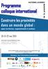 colloque international
