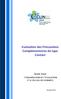 Evaluation des Précautions Complémentaires de type Contact