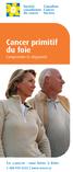 Cancer primitif du foie
