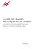 CAHIER DES CLAUSES TECHNIQUES PARTICULIERES
