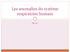Les anomalies du système respiratoire humain S B I 3 U