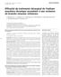 Efficacité du traitement chirurgical de l œdème maculaire chronique secondaire à une occlusion de branche veineuse rétinienne