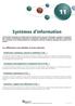 Systèmes d information