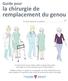 la chirurgie de remplacement du genou