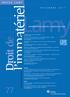 Validation des «décrets Hadopi» ( ) Par Emmanuel DERIEUX. Succession Giacometti : le conflit en héritage Par Ariane FUSCO-VIGNÉ