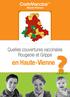 CartoVaccins. Haute-Vienne. Quelles couvertures vaccinales Rougeole et Grippe. en Haute-Vienne