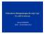 Education thérapeutique du sujet âgé Un défi à relever. Sylvie LEGRAIN HAS 29 novembre 2012
