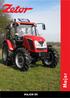 Zetor major. www.zetor.be. Le tracteur avec toutes les aptitudes de base. Zetor Major