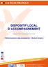 DISPOSITIF LOCAL D ACCOMPAGNEMENT. «Référencement des prestataires Mode d emploi»