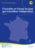 S installer en France en tant que travailleur indépendant