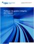 Politique de gestion intégrée des risques