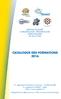 CATALOGUE DES FORMATIONS 2016